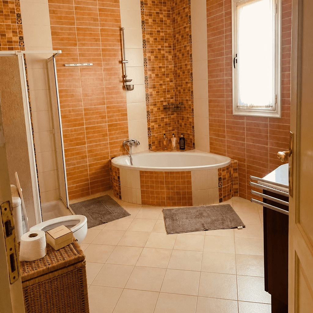 Bathroom at Villa Serena luxury villa rental - photo 1