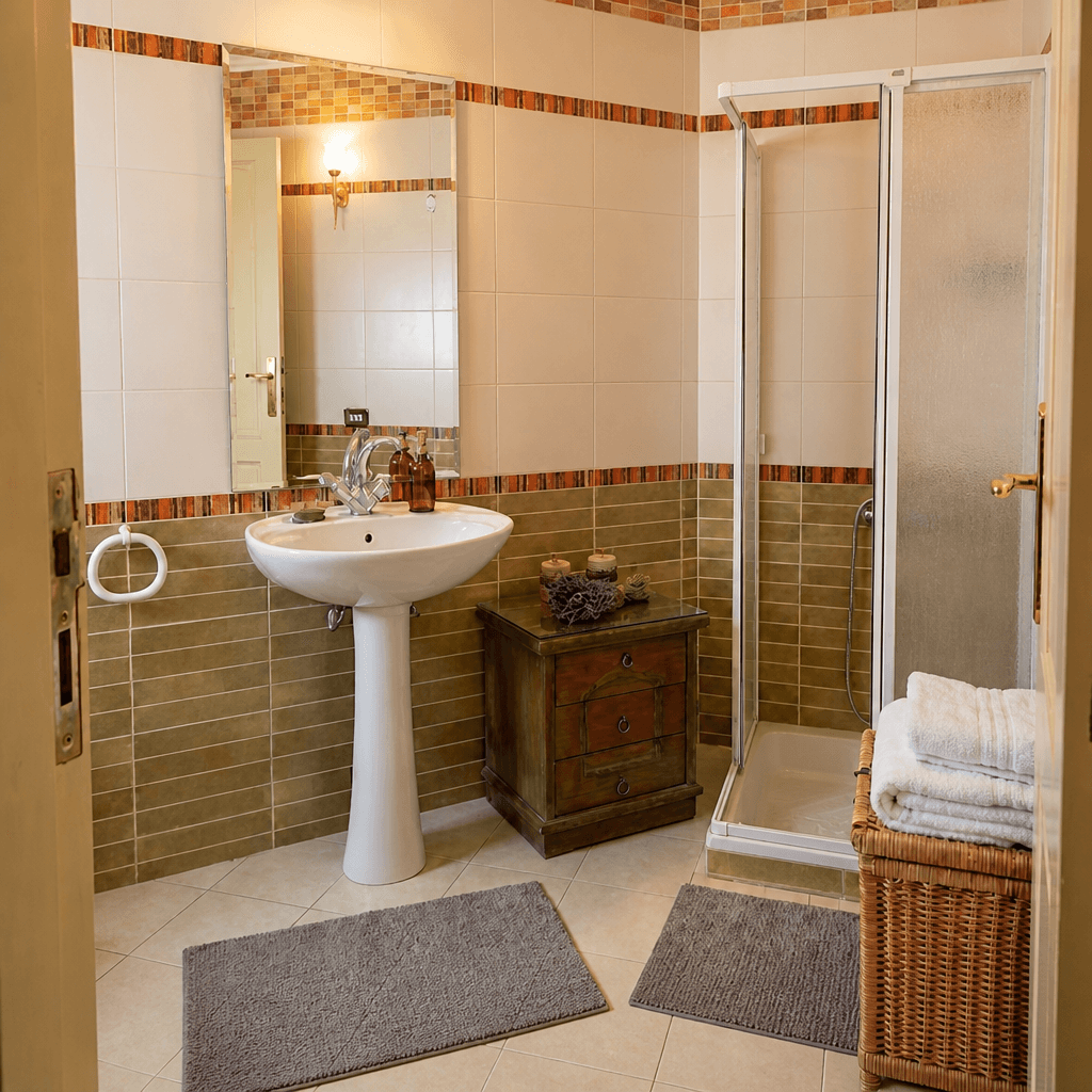 Bathroom at Villa Serena luxury villa rental - photo 2