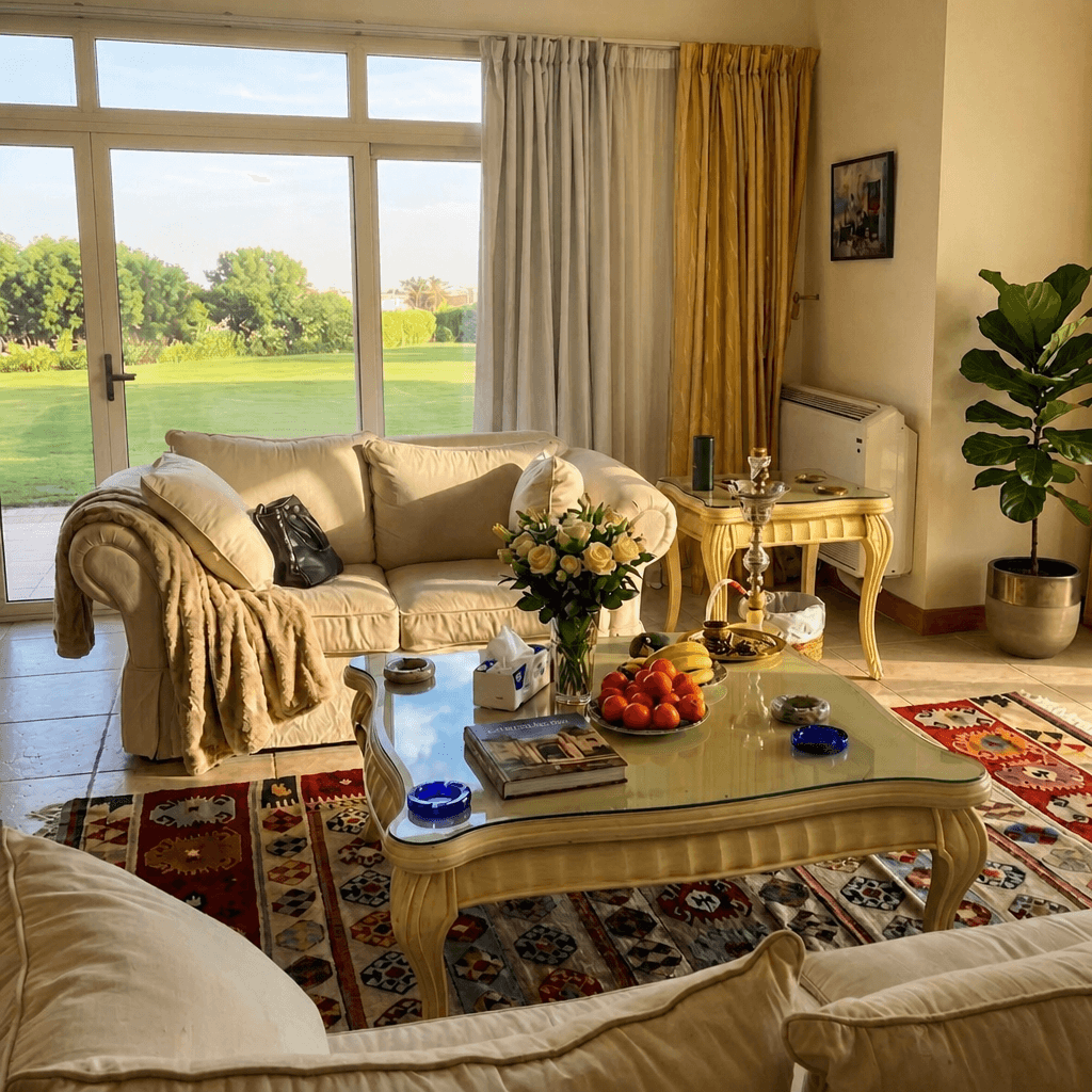 Living room at Villa Serena, Sharm El Sheikh villa rental - photo 2