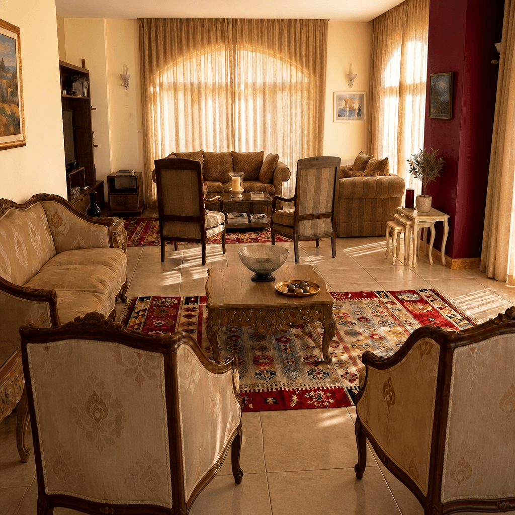 Living room at Villa Serena, Sharm El Sheikh villa rental - photo 3