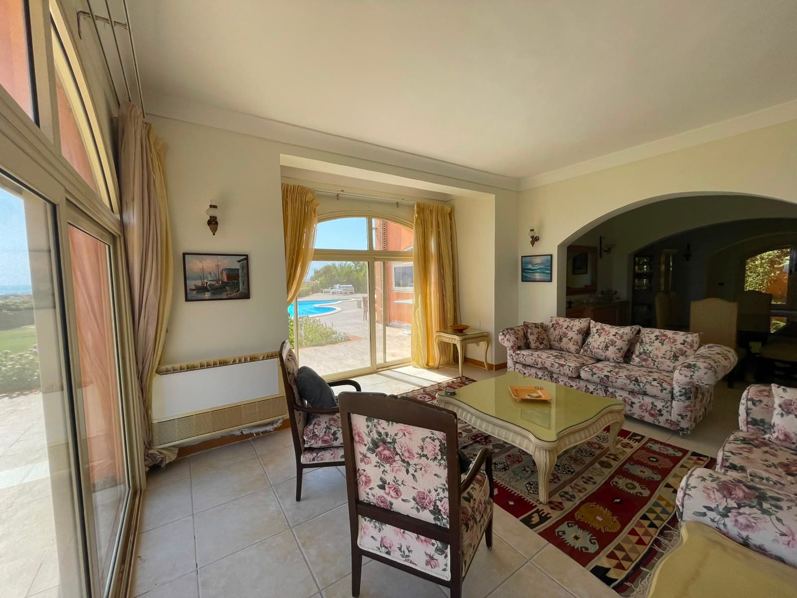 Living room at Villa Serena, Sharm El Sheikh villa rental - photo 10