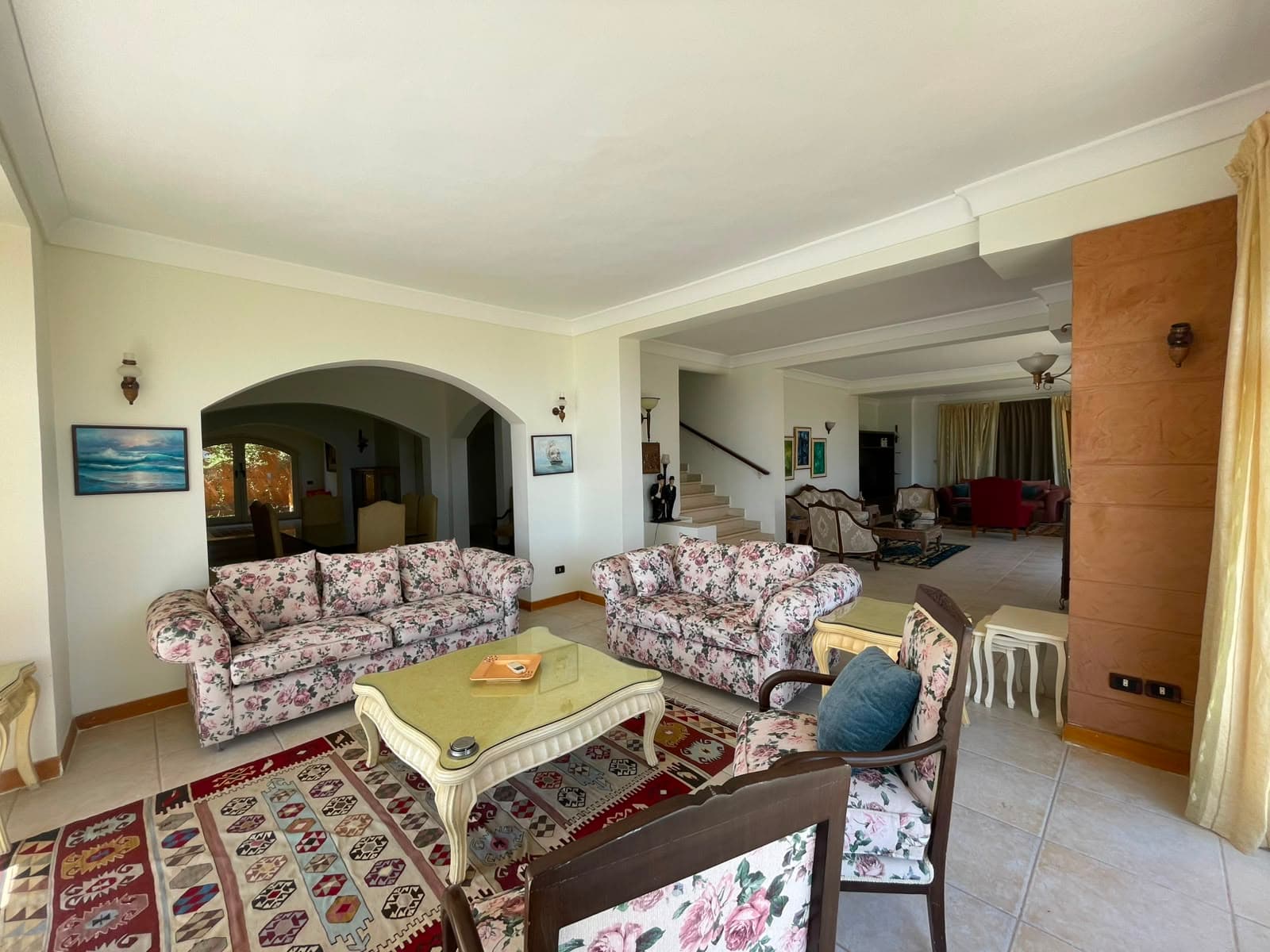 Living room at Villa Serena, Sharm El Sheikh villa rental - photo 11