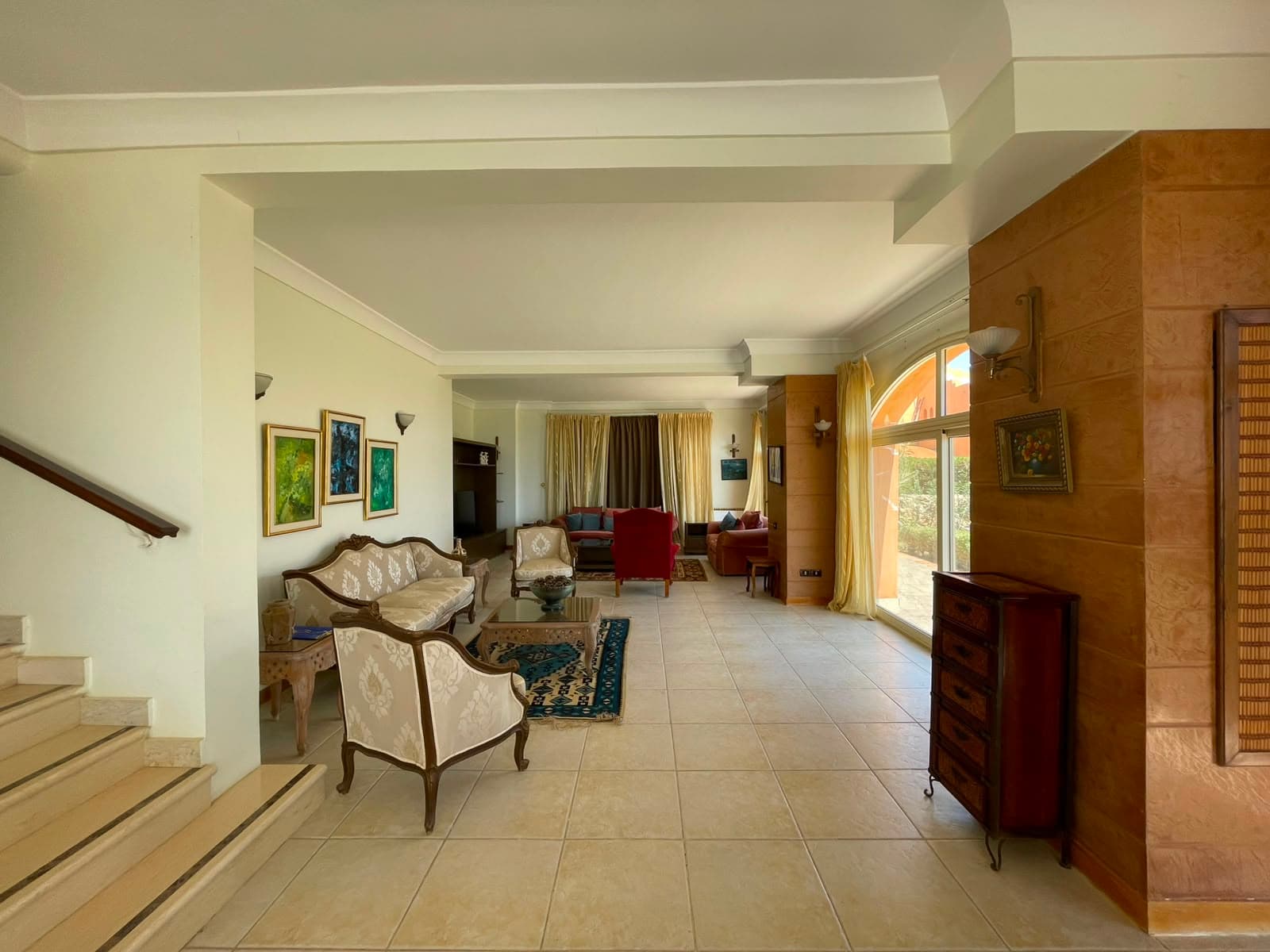 Living room at Villa Serena, Sharm El Sheikh villa rental - photo 3