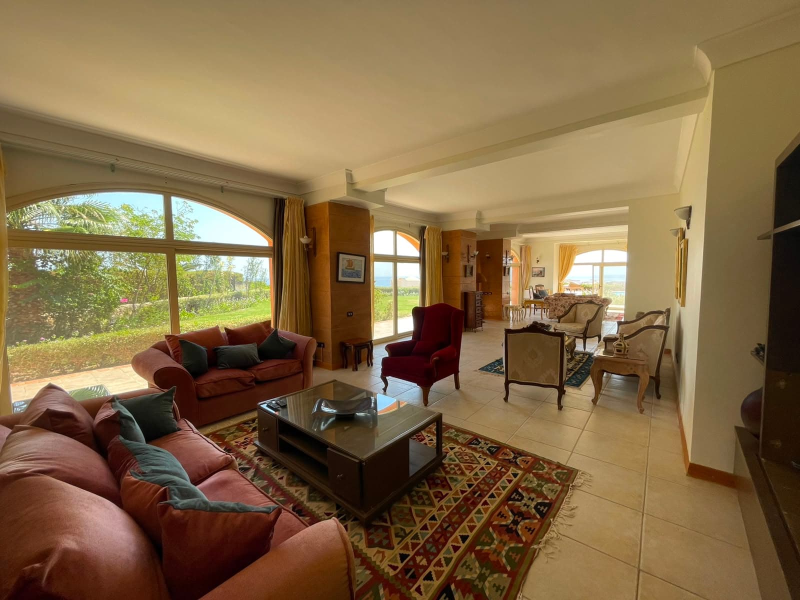 Living room at Villa Serena, Sharm El Sheikh villa rental - photo 8