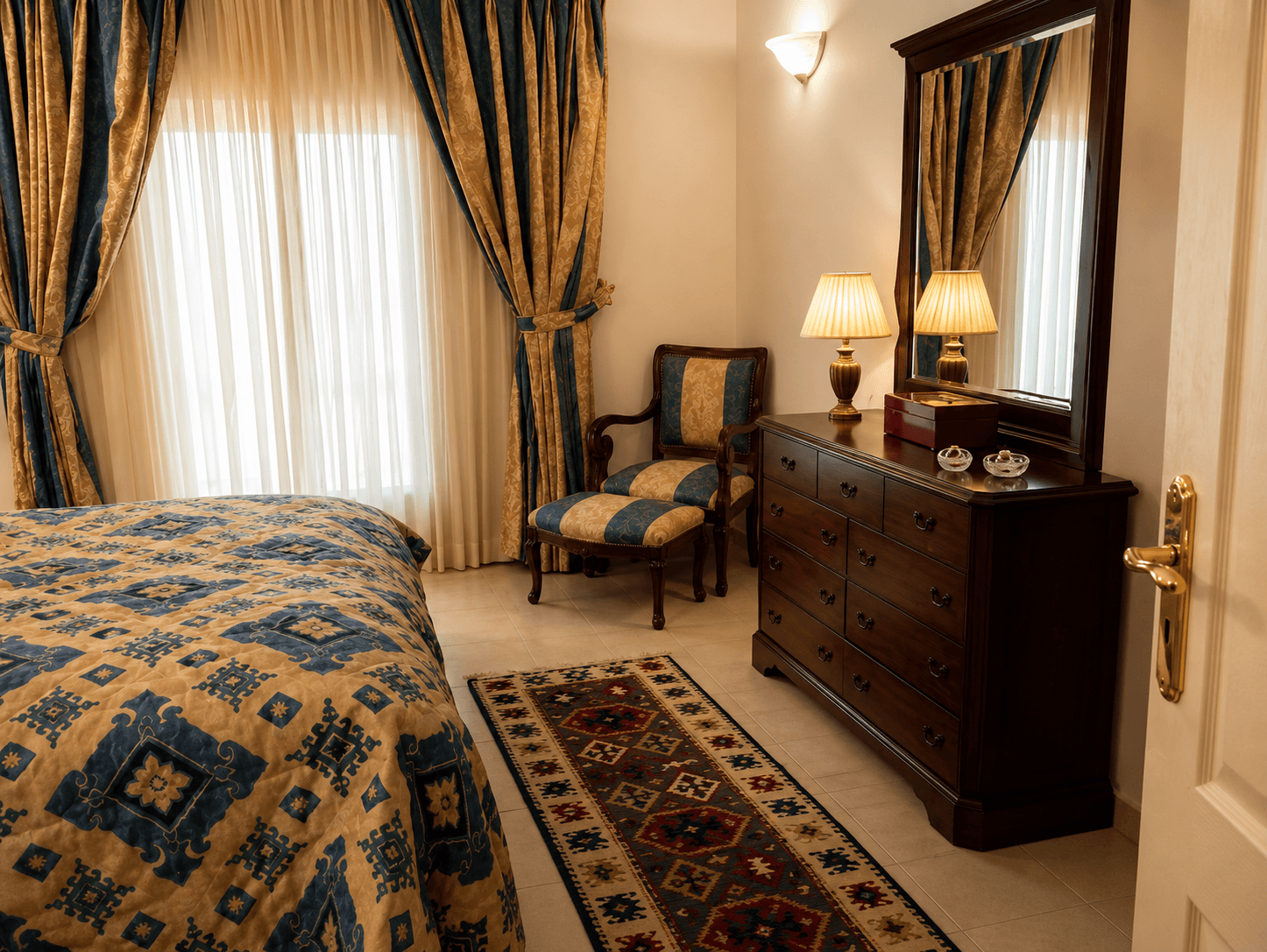 Bedroom at Villa Serena luxury villa, Nabq Bay - photo 1