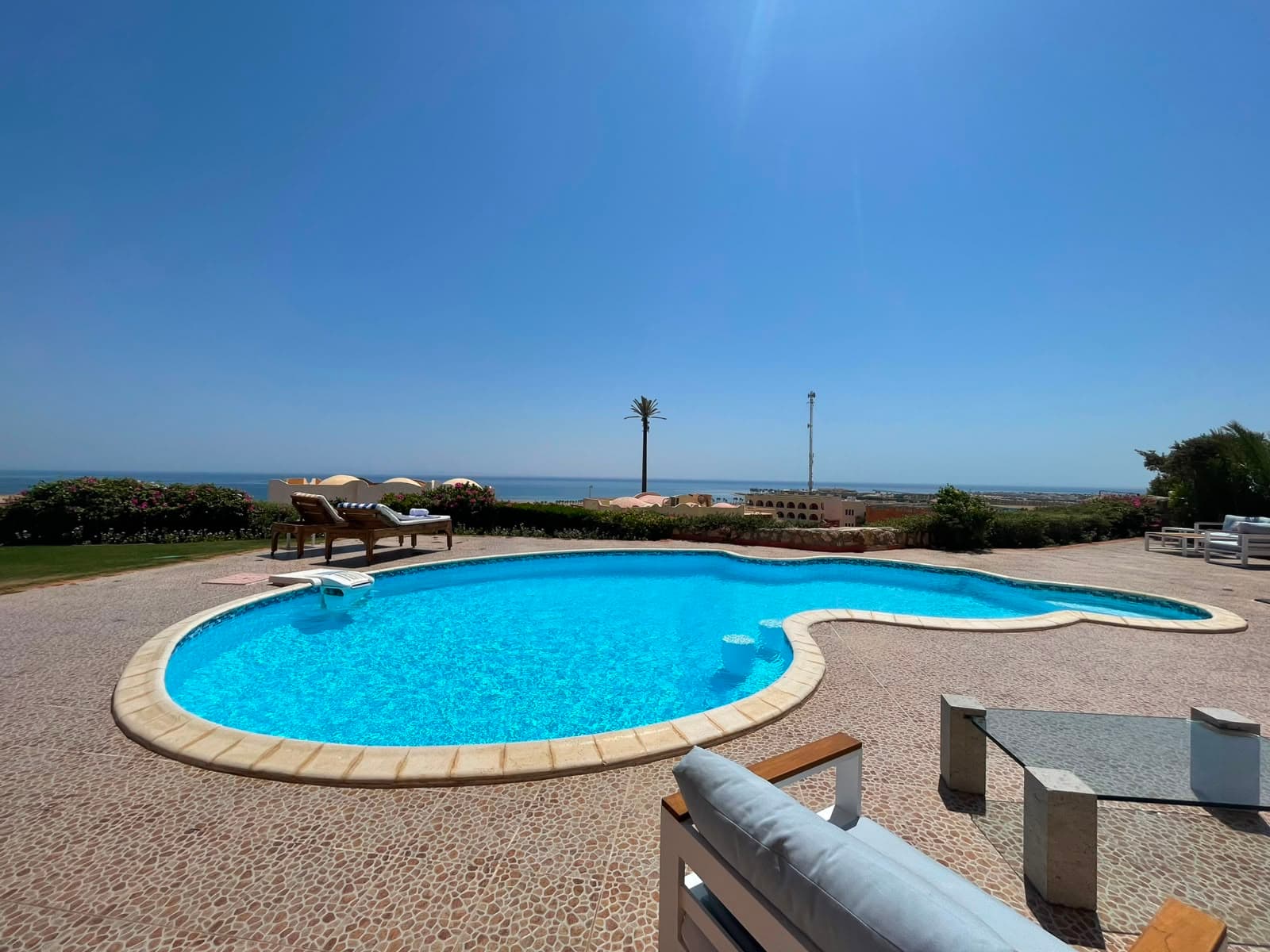 Exterior view of Villa Serena, Egypt